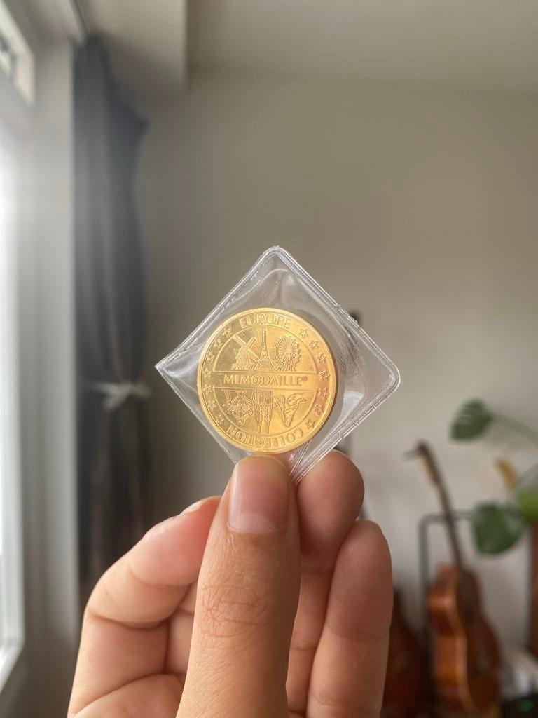 Heineken Europe Memodaille Collection Gouden Munt, Postzegels en Munten, Penningen en Medailles, Ophalen of Verzenden, Overige materialen