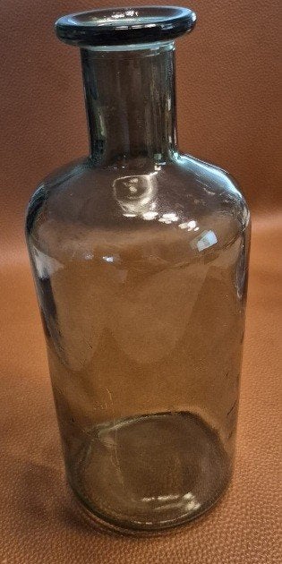 Sfeervolle glazen apothekersfles / decoratieve flesvaas, Ophalen