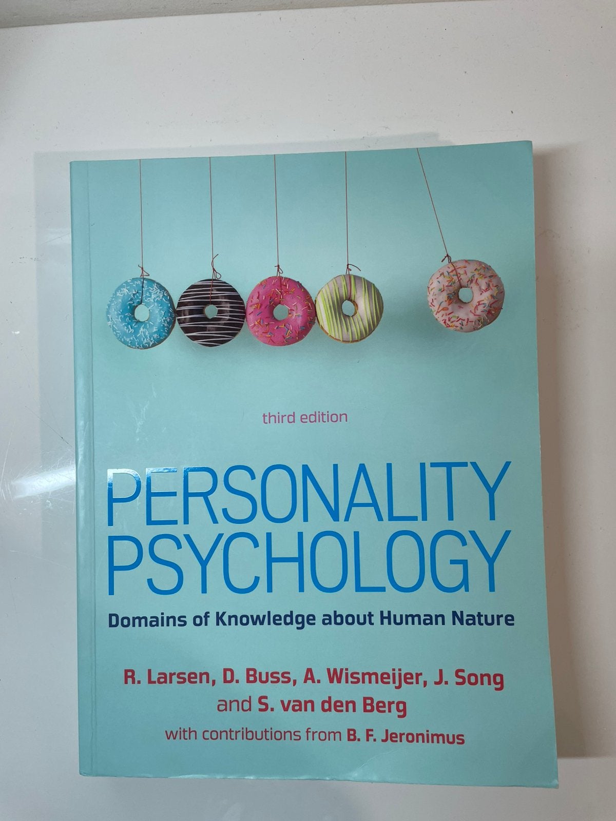 Personality Psychology (derde editie), Ophalen of Verzenden, Beta, Zo goed als nieuw, WO