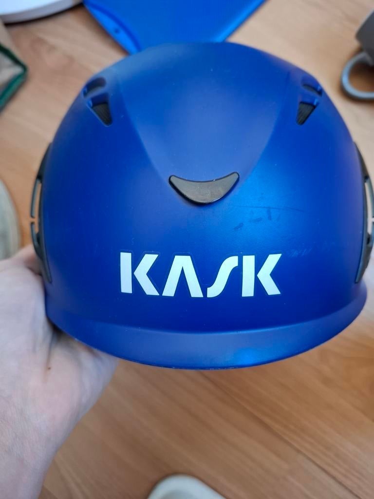 KASK Klimhelm Blauw - Zo goed als nieuw, Ophalen of Verzenden