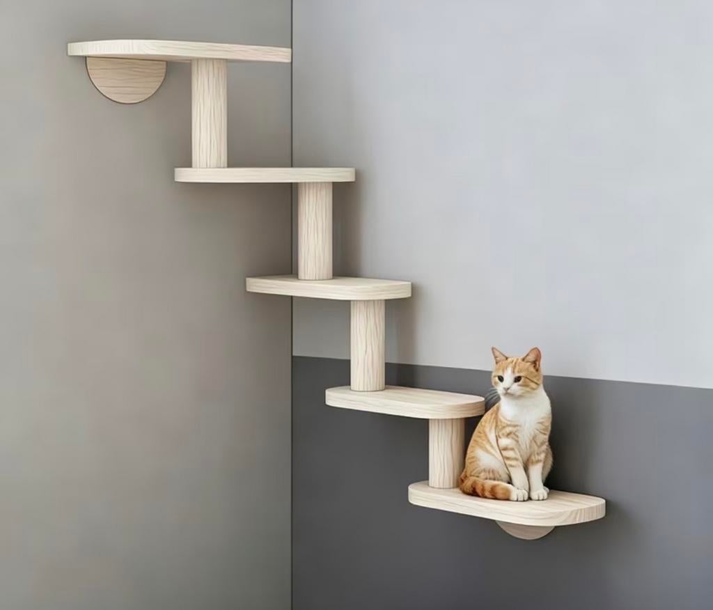 Wandmontage kattenboom, Dieren en Toebehoren, Katten-accessoires, Nieuw, Ophalen of Verzenden