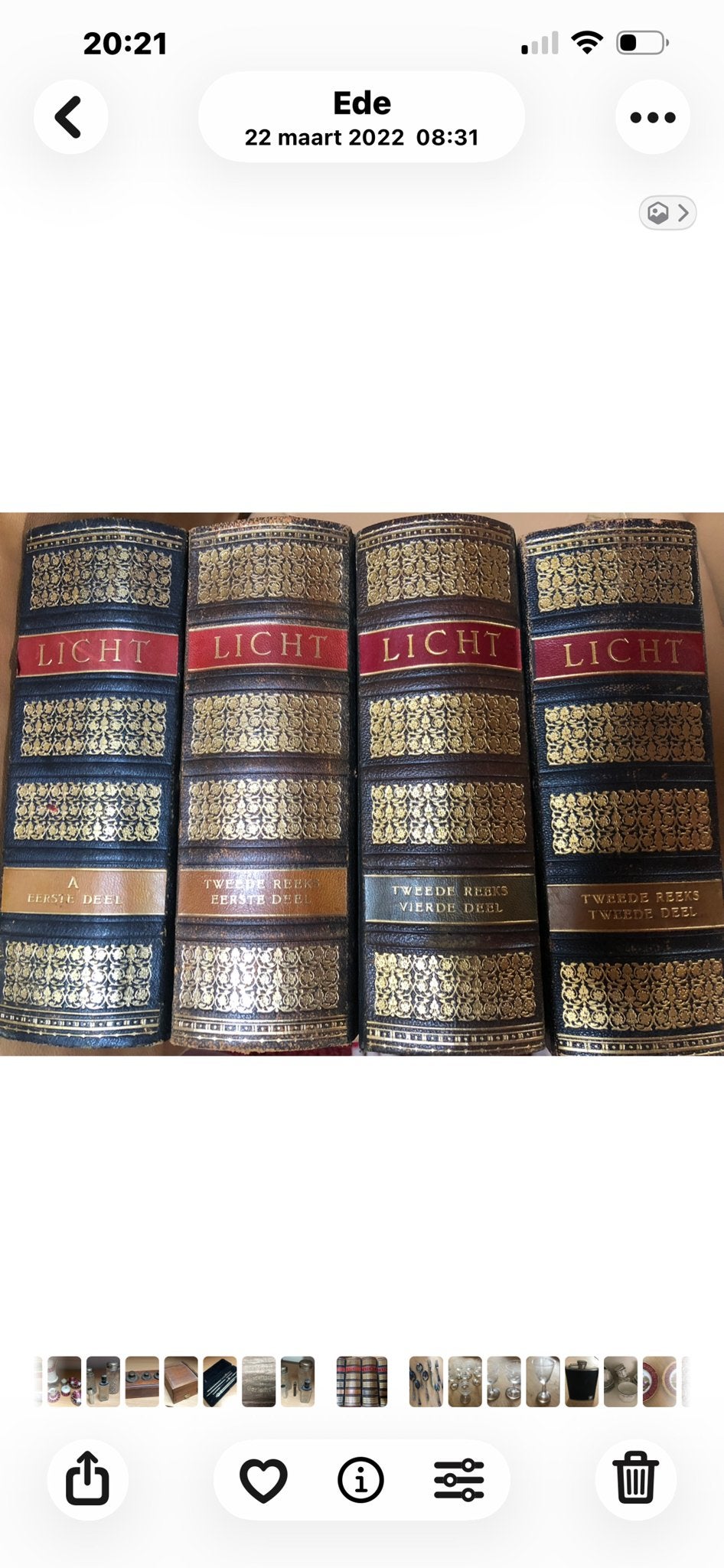 Licht - Populair-Wetenschappelijke Uitgave (4 delen), Antiek en Kunst, Ophalen of Verzenden