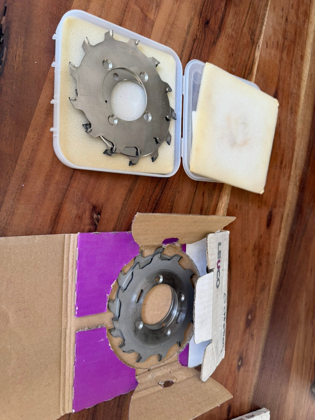 2 voorritsers Leitz & Leuco diamant, Ophalen, Nieuw, Cirkelzaag