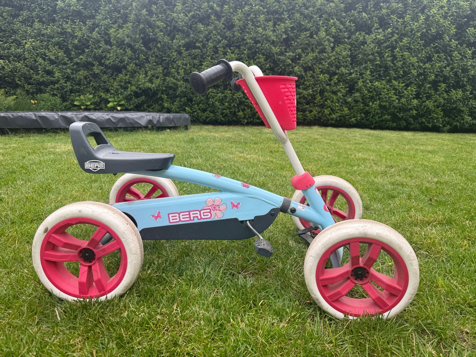 Berg Skelter - Blauw/Roze met Mandje, Kinderen en Baby's, Speelgoed | Buiten | Skelters, Ophalen, Gebruikt, Berg