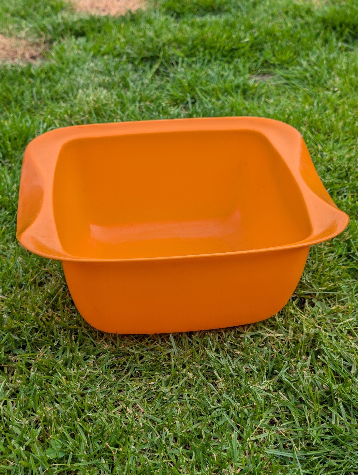Vintage Oranje Solo SL 2000 Afwasbak / Wastafel, Ophalen of Verzenden