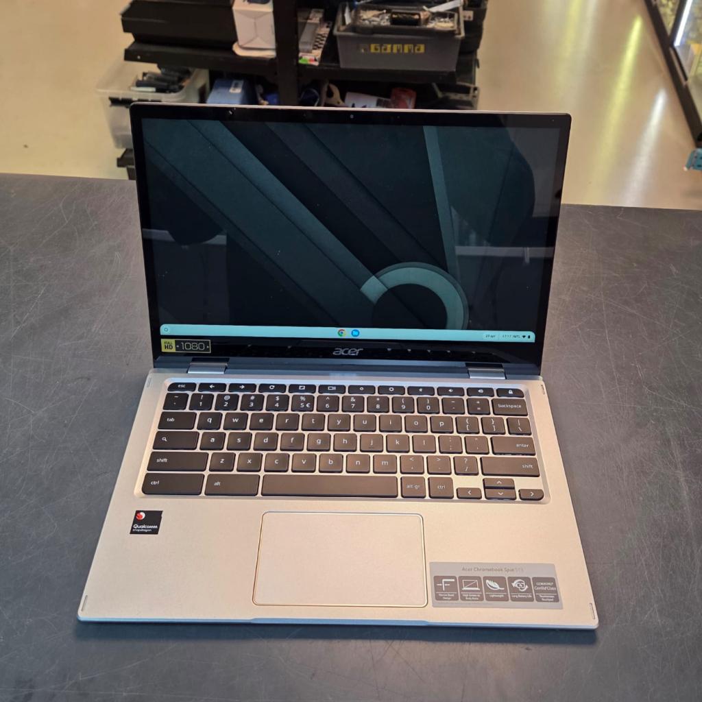 Acer Chromebook Spin 513 (CP513-1H) | nwpr 367 euro, Computers en Software, Chromebooks, Zo goed als nieuw