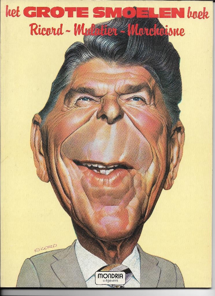 Het Grote smoelenboek, Boeken, Ricord , Mulatier, Morchoisne, Zo goed als nieuw, Verzenden, Cartoons