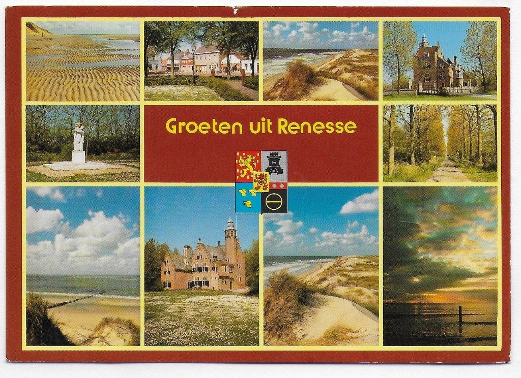 Renesse gelopen Ansichtkaart (B2819 ), Ophalen of Verzenden, 1980 tot heden, Gelopen