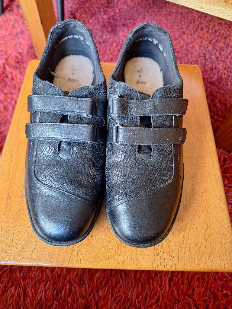 Solidus damesschoen  wijdte maat K, Schoenen met lage hakken, Solidus, Zwart, Ophalen of Verzenden
