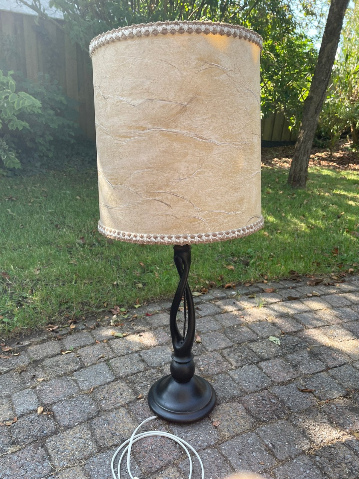 Vintage schemerlamp, Vintage, Zo goed als nieuw, Schemerlamp, Ophalen