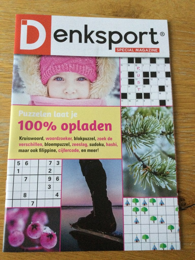 Denksport Puzzelboekje (nieuw), Ophalen of Verzenden, Minder dan 500 stukjes, Nieuw