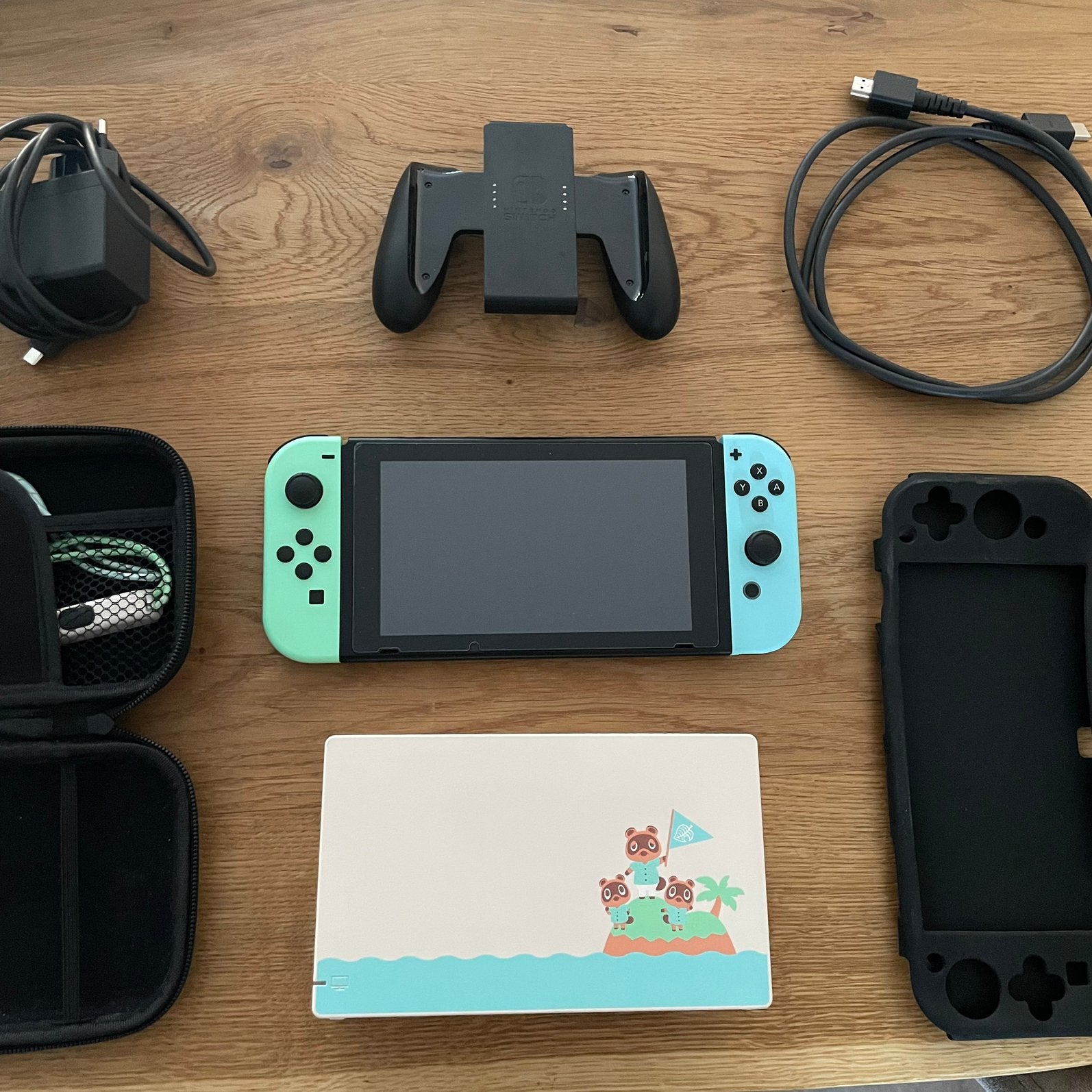 Nette Nintendo Switch Animal Crossing: New Horizons Edition, Ophalen of Verzenden, Zo goed als nieuw, Switch Original