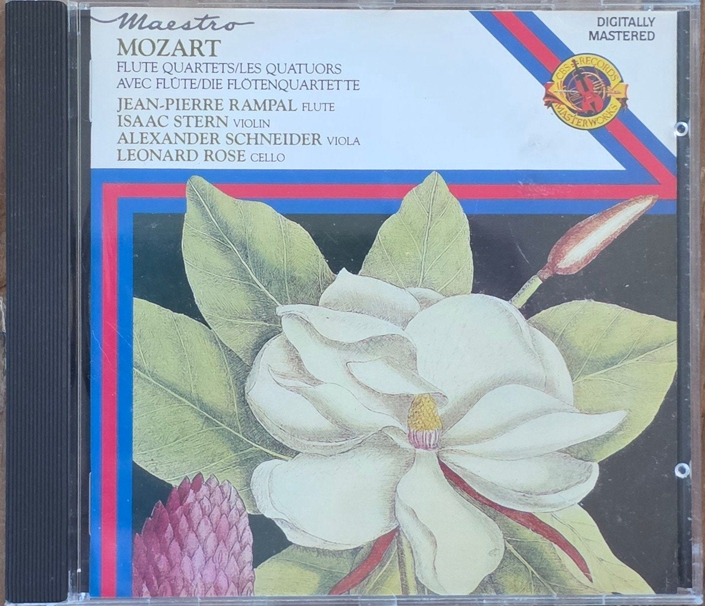 Mozart: Fluitkwartetten - Jean-Pierre Rampal, Stern etc., Kamermuziek, Mozart, Ophalen of Verzenden, Zo goed als nieuw