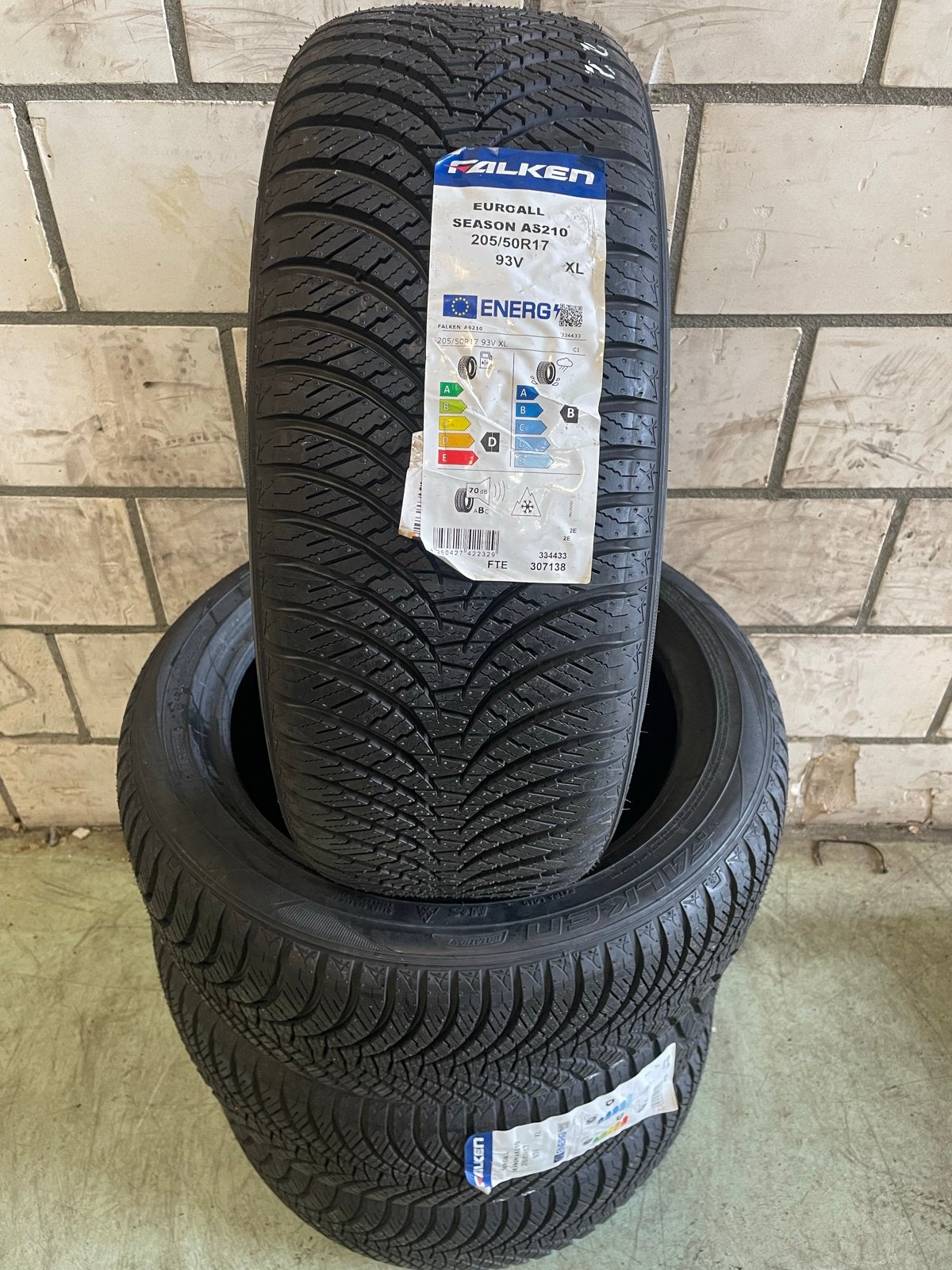 Nieuwe Falken Euro All Season AS210 banden 205/50R17 93V, Auto-onderdelen, Banden en Velgen, Band(en), All Season, 17 inch, 205 mm