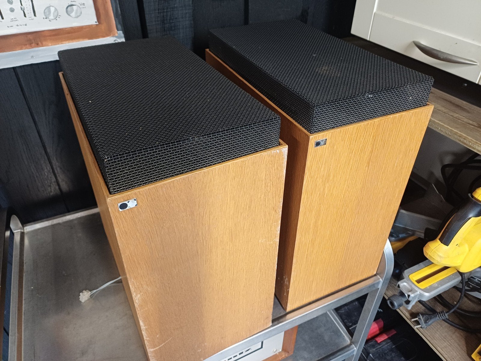 Sonab OA-4 Type 2 Vloerstaande Luidsprekers (Technisch 100%), Vloerstaande luidspreker, Gebruikt, 60 tot 120 watt, Ophalen