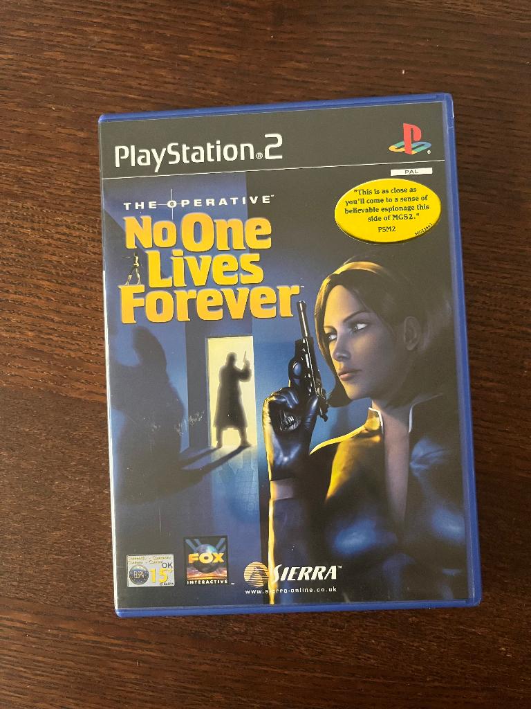 PS2 - The Operative: No One Lives Forever, 1 speler, Ophalen of Verzenden, Gebruikt, Vanaf 3 jaar