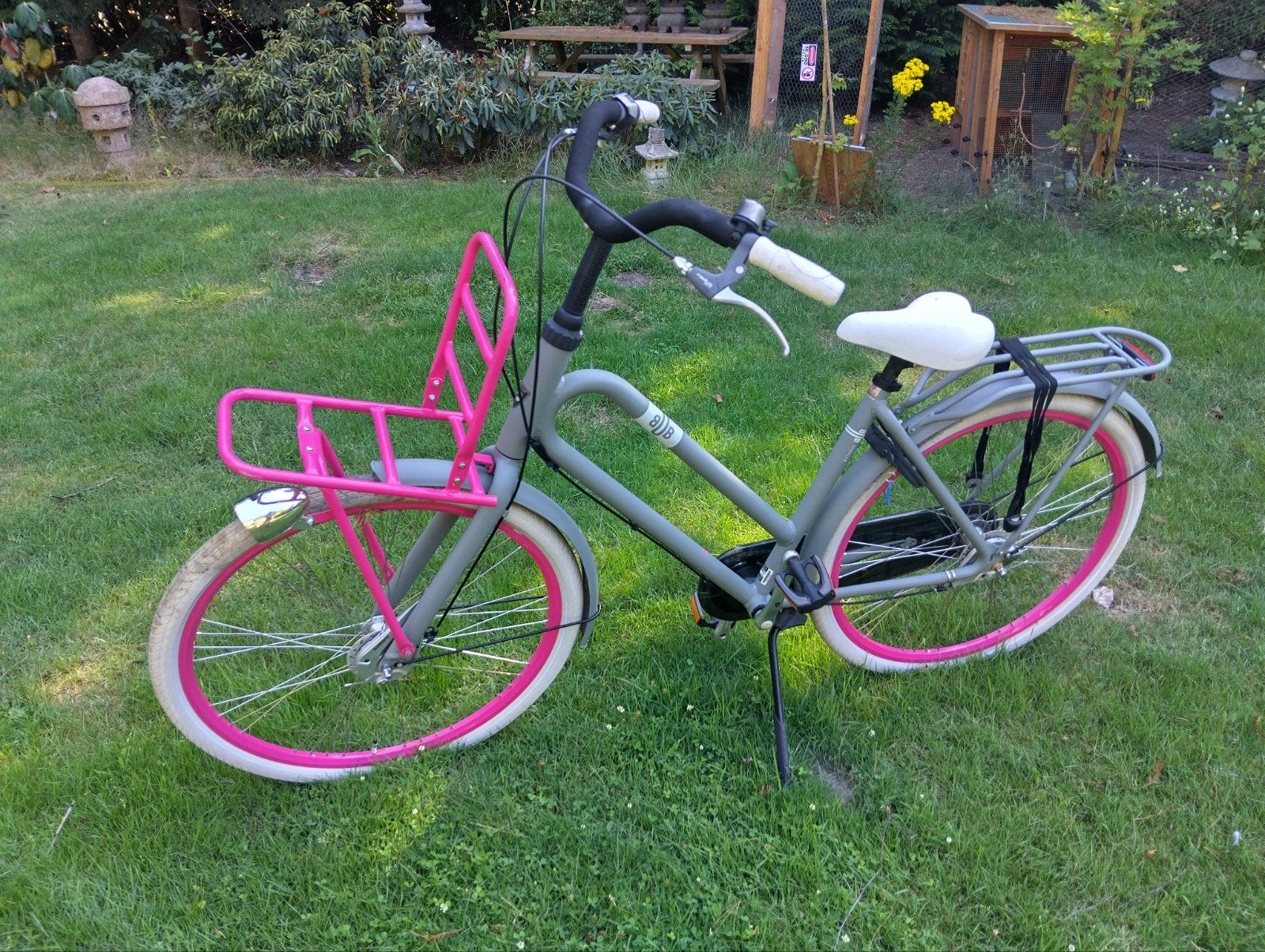 Nette dames cruiser fiets met sleutel, Ophalen, Terugtraprem, Gebruikt, Staal