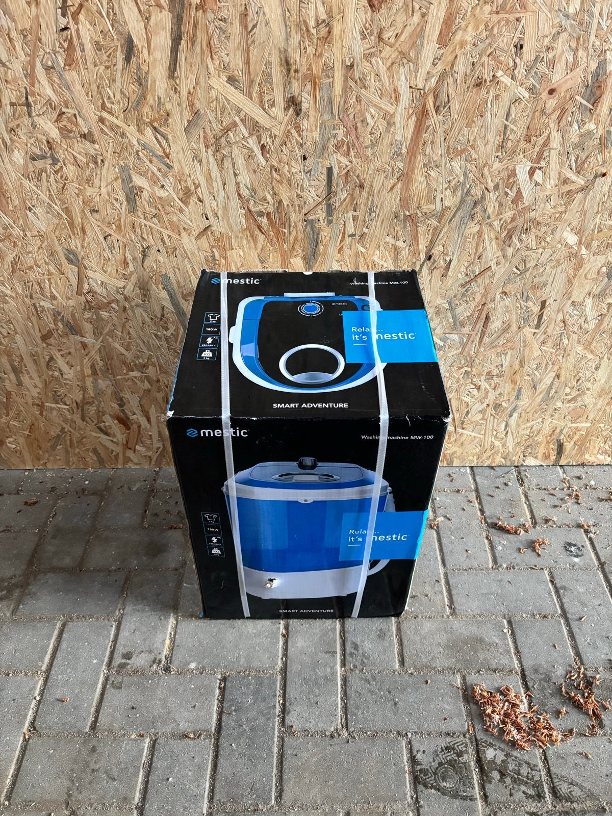 Nieuwe Mestic Mini Wasmachine MW-100 - Compact & Draagbaar, Ophalen, Minder dan 1200 toeren, Minder dan 85 cm, Minder dan 4 kg