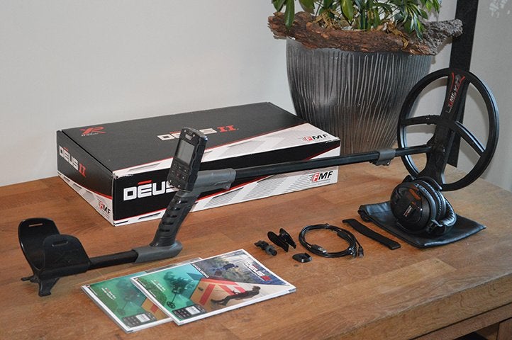 DETECTOR PLAZA: Showroommodel XP Deus 2 FMF28-RC-WSA2XL, Meer dan 30 cm, Ophalen of Verzenden, Zo goed als nieuw, XP