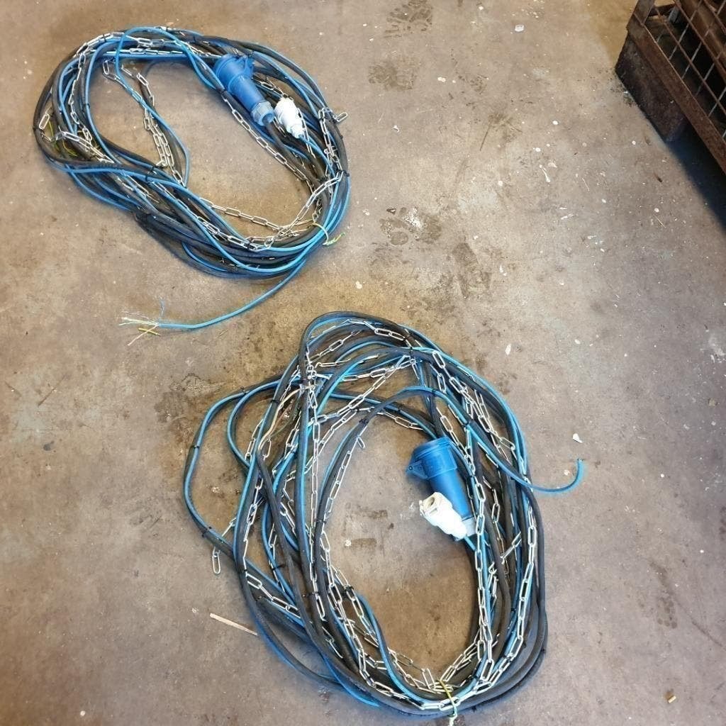 10 m verlengkabel met UTP en elektra met trekontlasting, Ophalen of Verzenden, Gebruikt