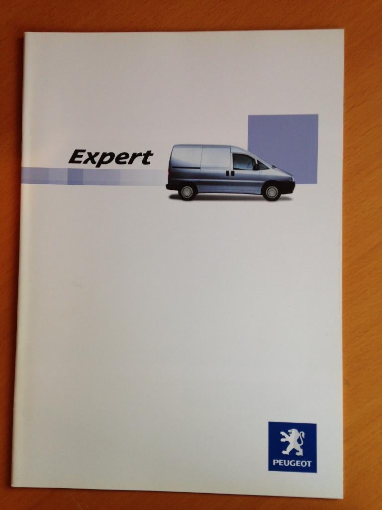 Peugeot Expert Bestelwagen Brochure 2003, Ophalen of Verzenden, Zo goed als nieuw, Peugeot, Peugeot
