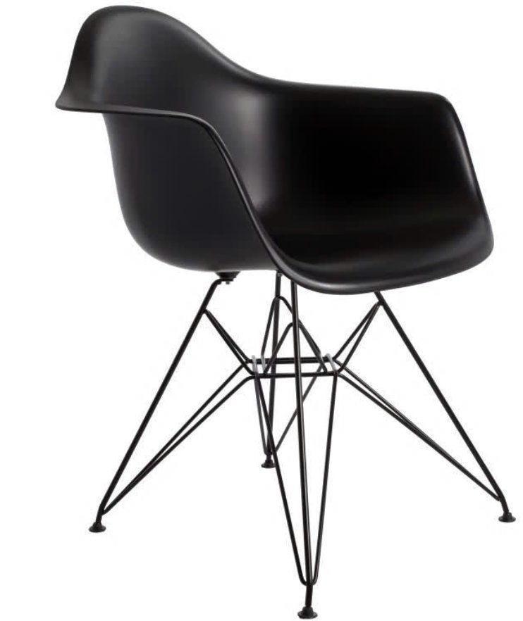 Dar design stoel (zwart), Huis en Inrichting, Kunststof, Drie, Zwart, Ophalen of Verzenden