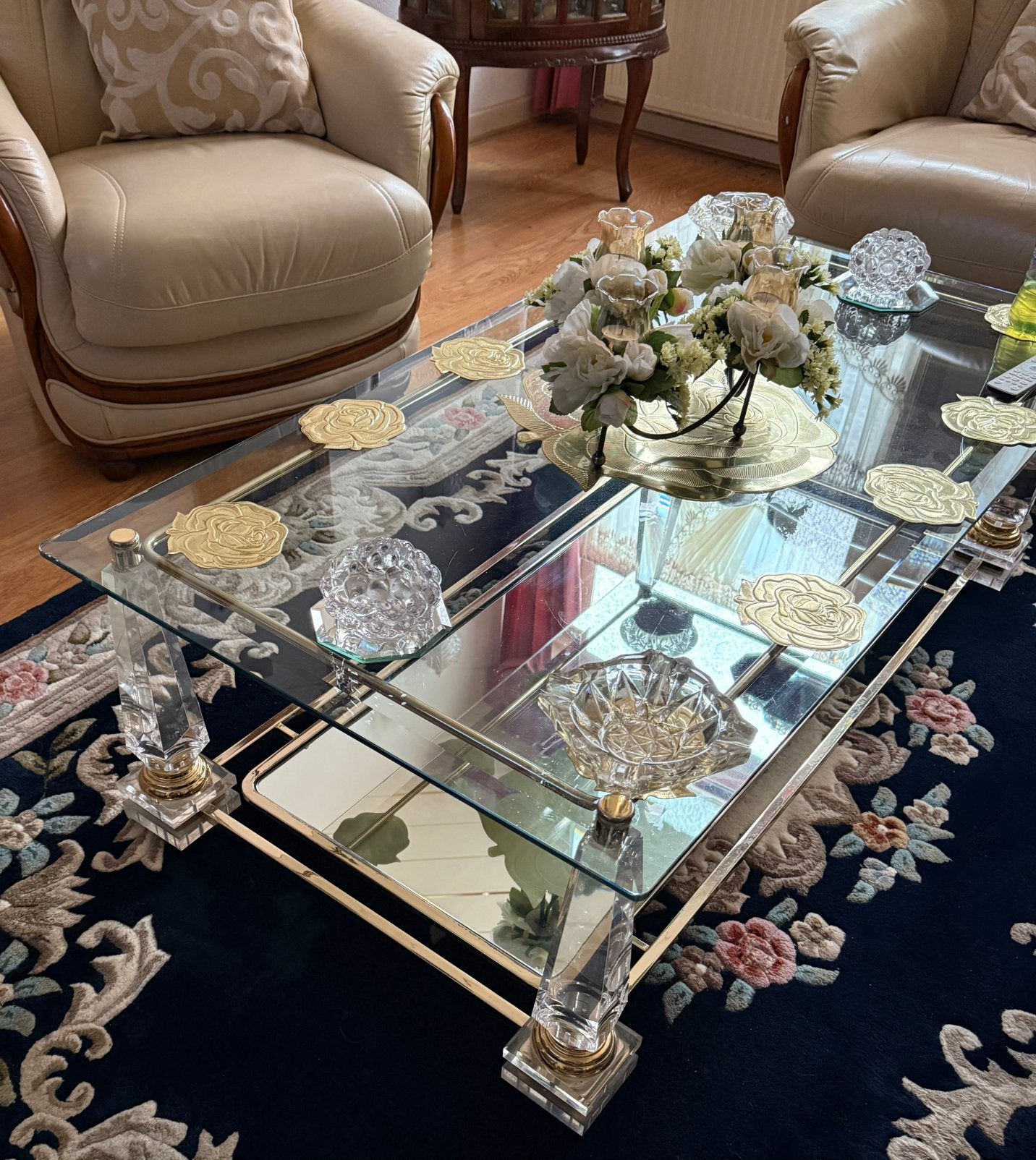 Prachtige salontafel, Ophalen, 100 tot 150 cm, 50 tot 100 cm, Zo goed als nieuw