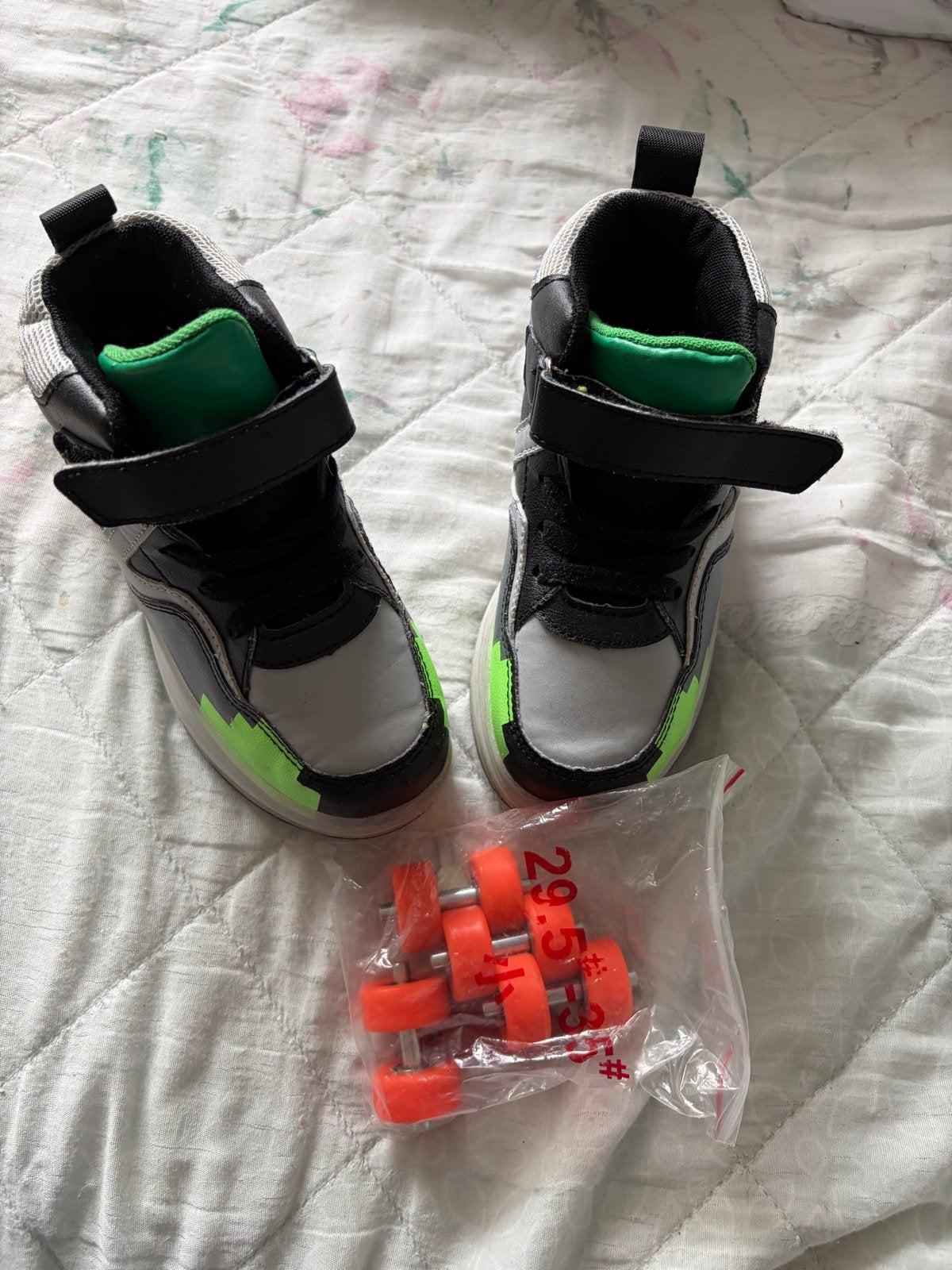 Kinder rolschoenen met verwisselbare wielen, maat 31, Ophalen of Verzenden, Gebruikt, Kinderen, Overige typen