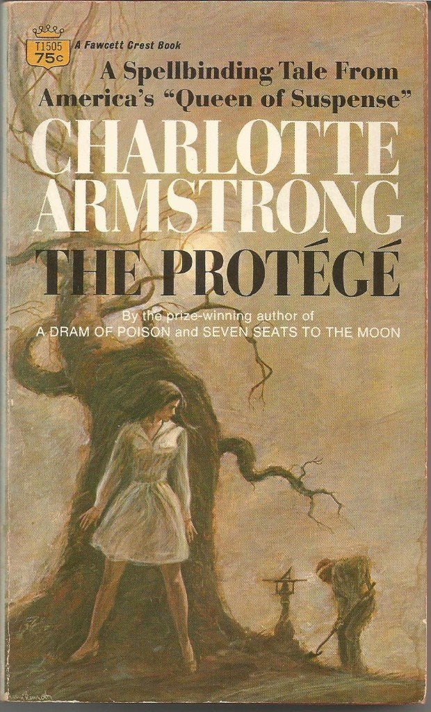 Charlotte Armstrong. The protégé. Fawcett Crest Book., Ophalen, Gelezen, Fictie