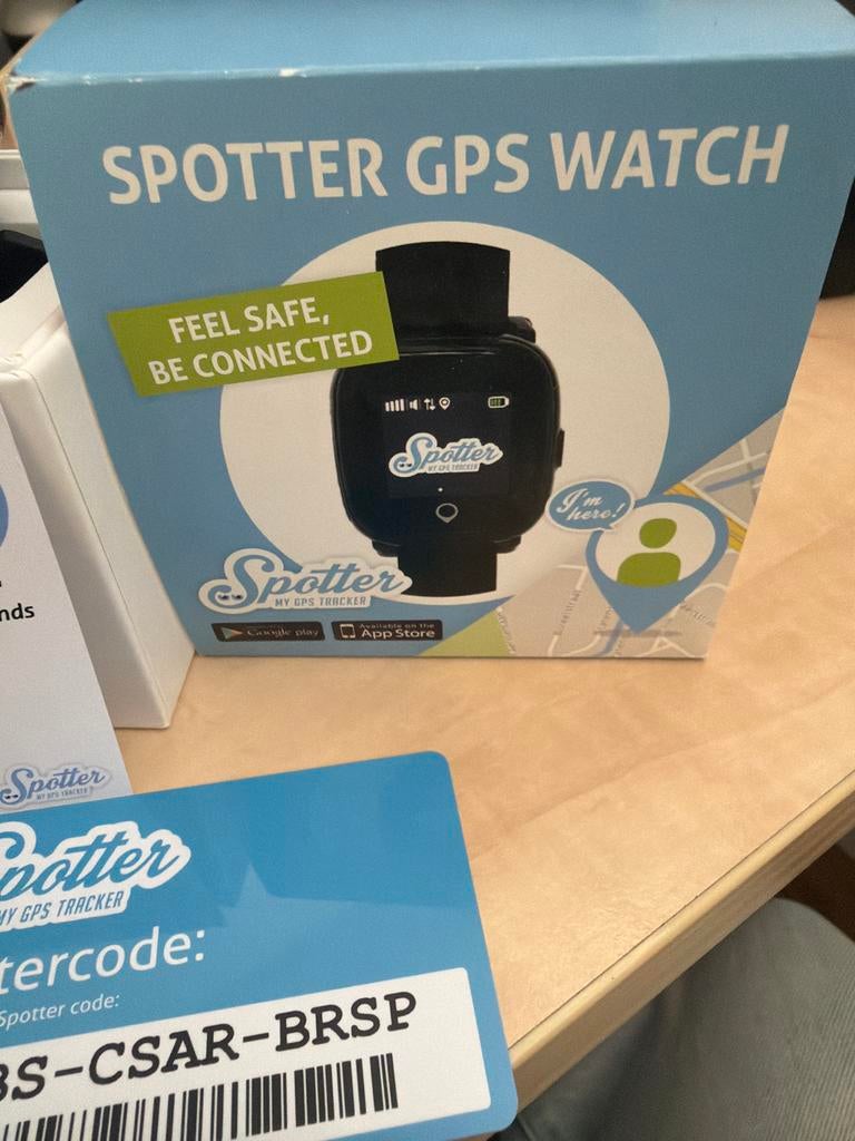 Spotter GPS Watch - Veiligheid en Connectiviteit, Afstand, Zwart, Ophalen of Verzenden, Zo goed als nieuw