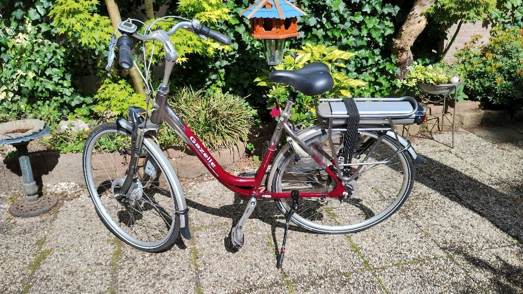 Elektrische damesfiets, 47 tot 51 cm, Ophalen, Gebruikt, Gazelle