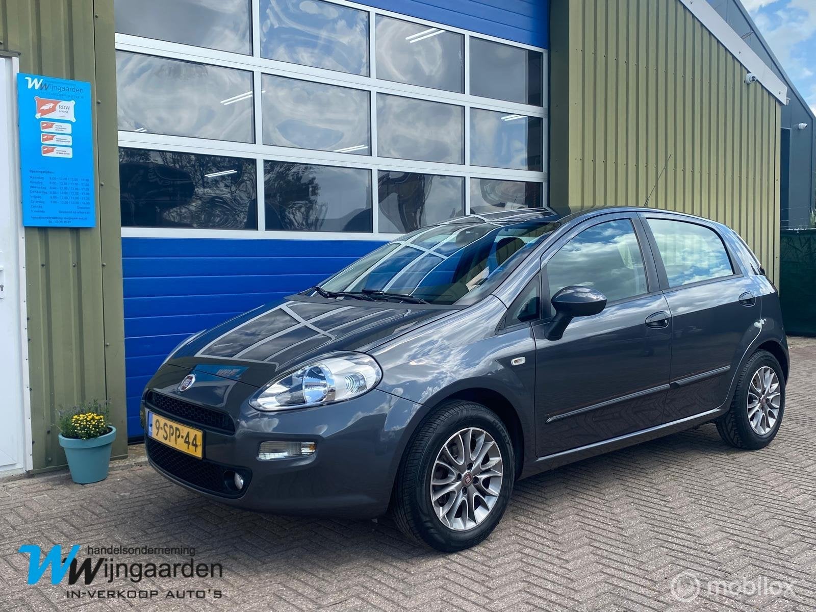 Fiat Punto Evo 1.2 Pop|120.733 KM|Airco|Iso fix|5-Deurs|APK|, Voorwielaandrijving, Stof, 4 cilinders, 400 kg