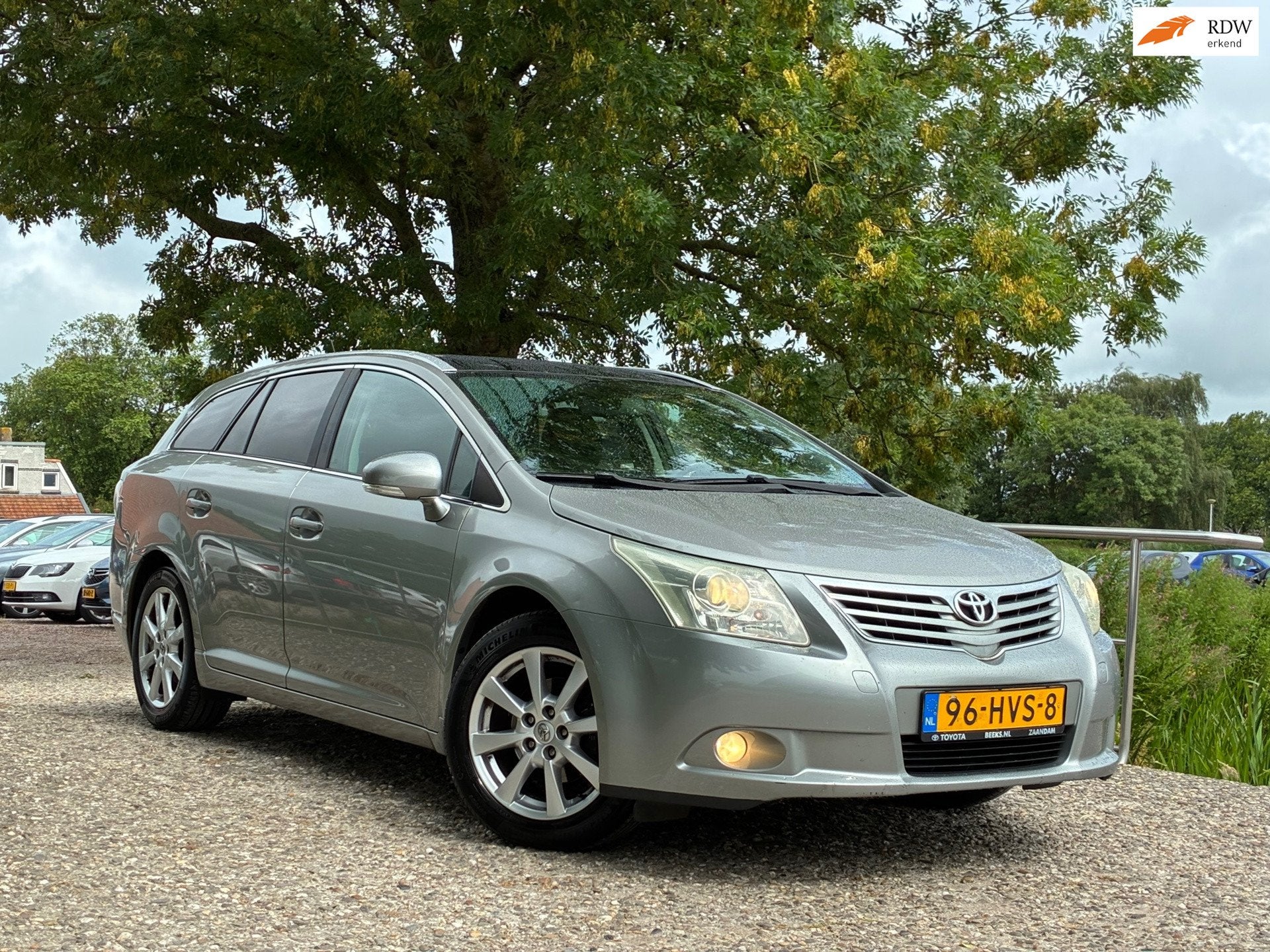 Toyota Avensis Wagon 1.8 VVTi Panoramic | Automaat + Pano +, Zwart, 4 cilinders, Origineel Nederlands, 1405 kg