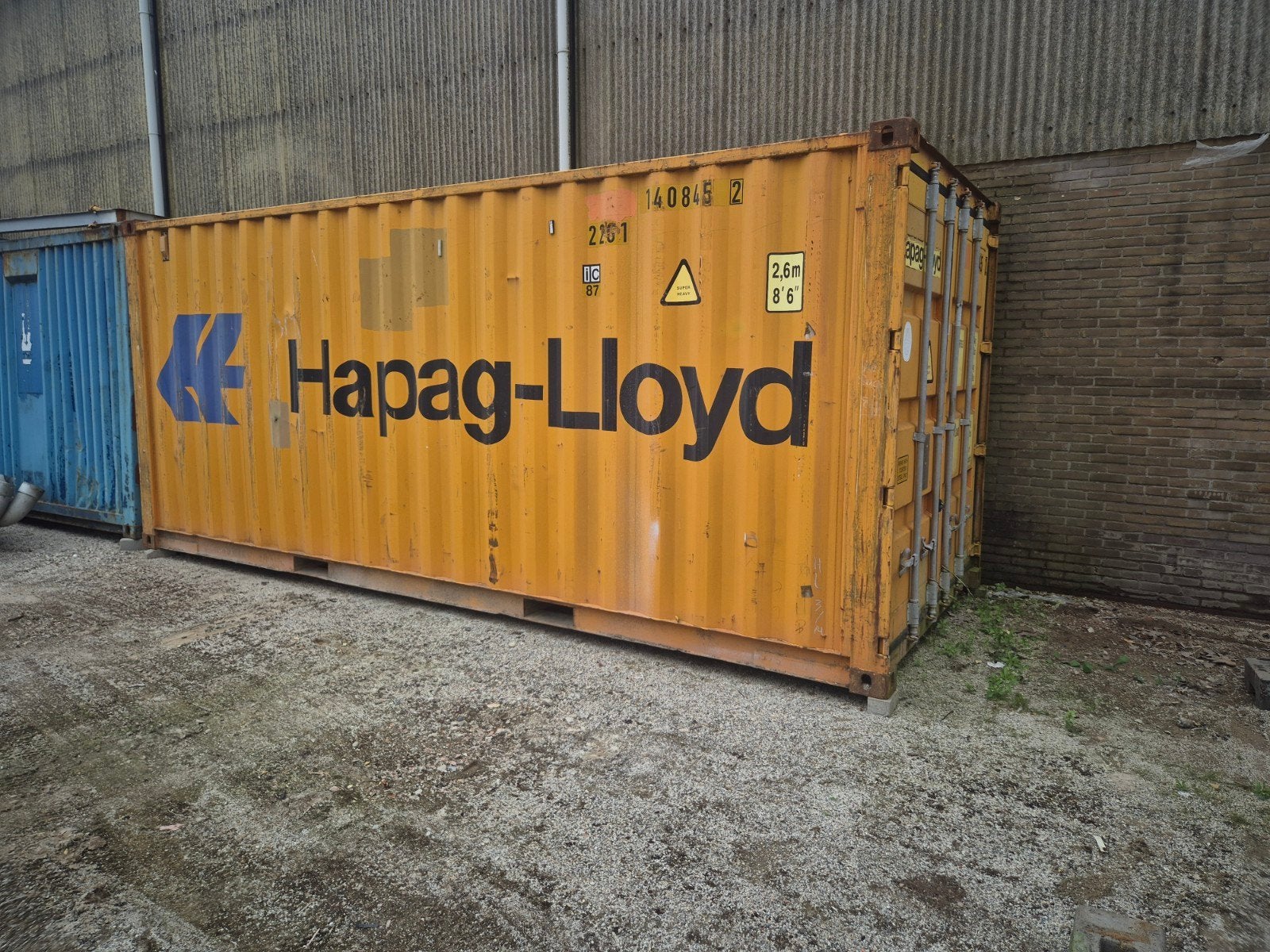 Wind- en waterdicht 20ft zeecontainer meerdere beschikbaar, Ophalen of Verzenden