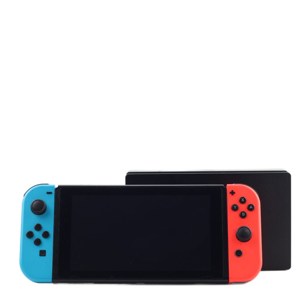 Nintendo Switch Blauw/Rood V1, Spelcomputers en Games, Nintendo, Zo goed als nieuw, Support@nintendo.com, 11-1 Hokotate-cho, Kamitoba, Minami-ku
Kyoto 601-8501
Japan