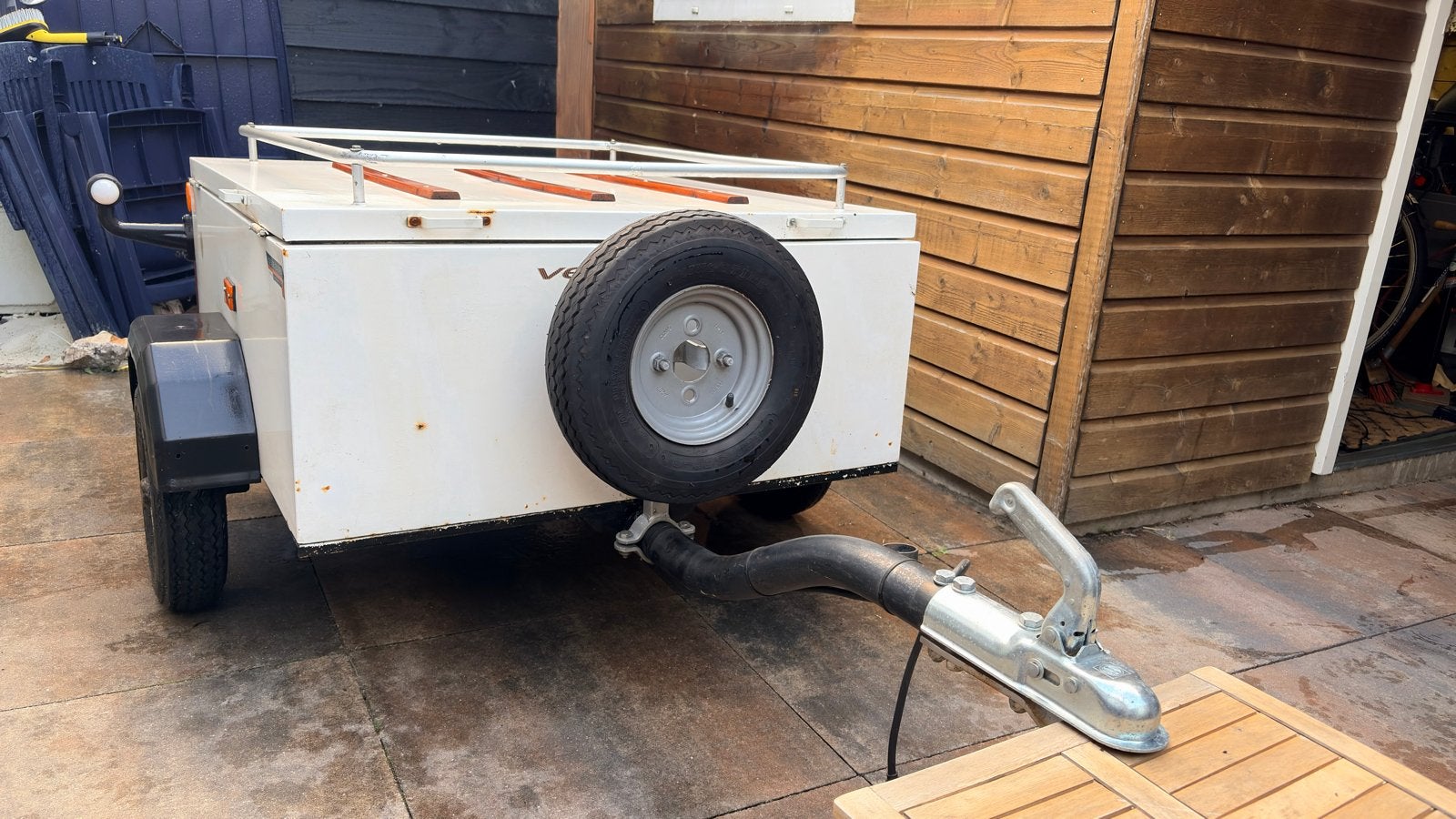 Verdoes Bagagewagen / Aanhanger met Imperiaal / aanhangwagen, Ophalen, Gebruikt