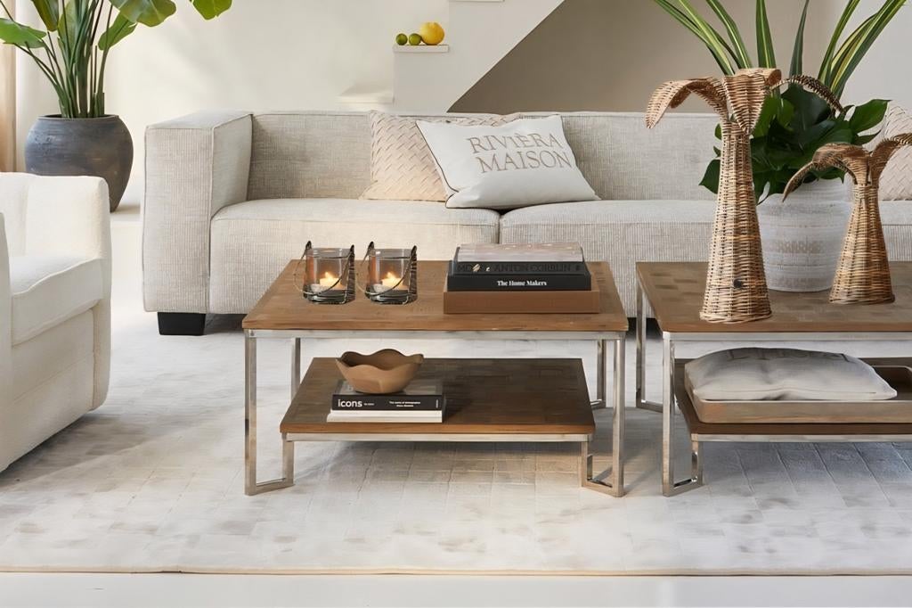 2 rivièra maison rustic rattan palmbomen
&
1 RM rr votive, Ophalen of Verzenden