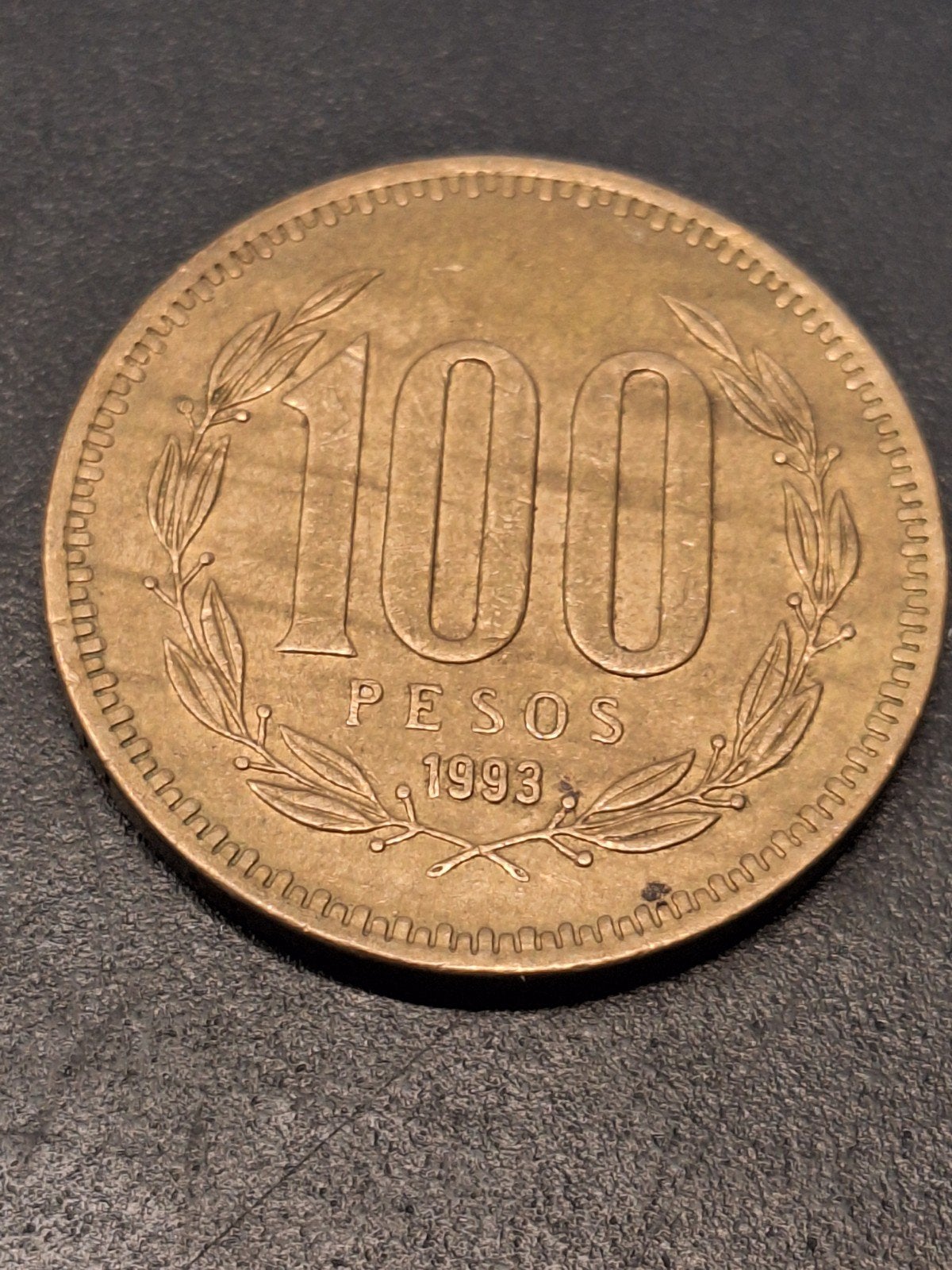 Chili 100 pesos 1993, Ophalen of Verzenden, Zuid-Amerika
