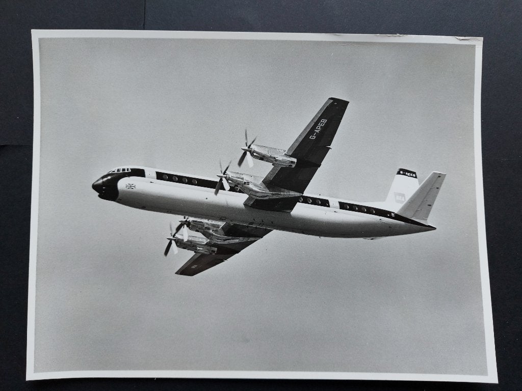 Fotokaart van een BEA Vickers Vanguard (F793), Ophalen of Verzenden, Gebruikt, Kaart, Foto of Prent