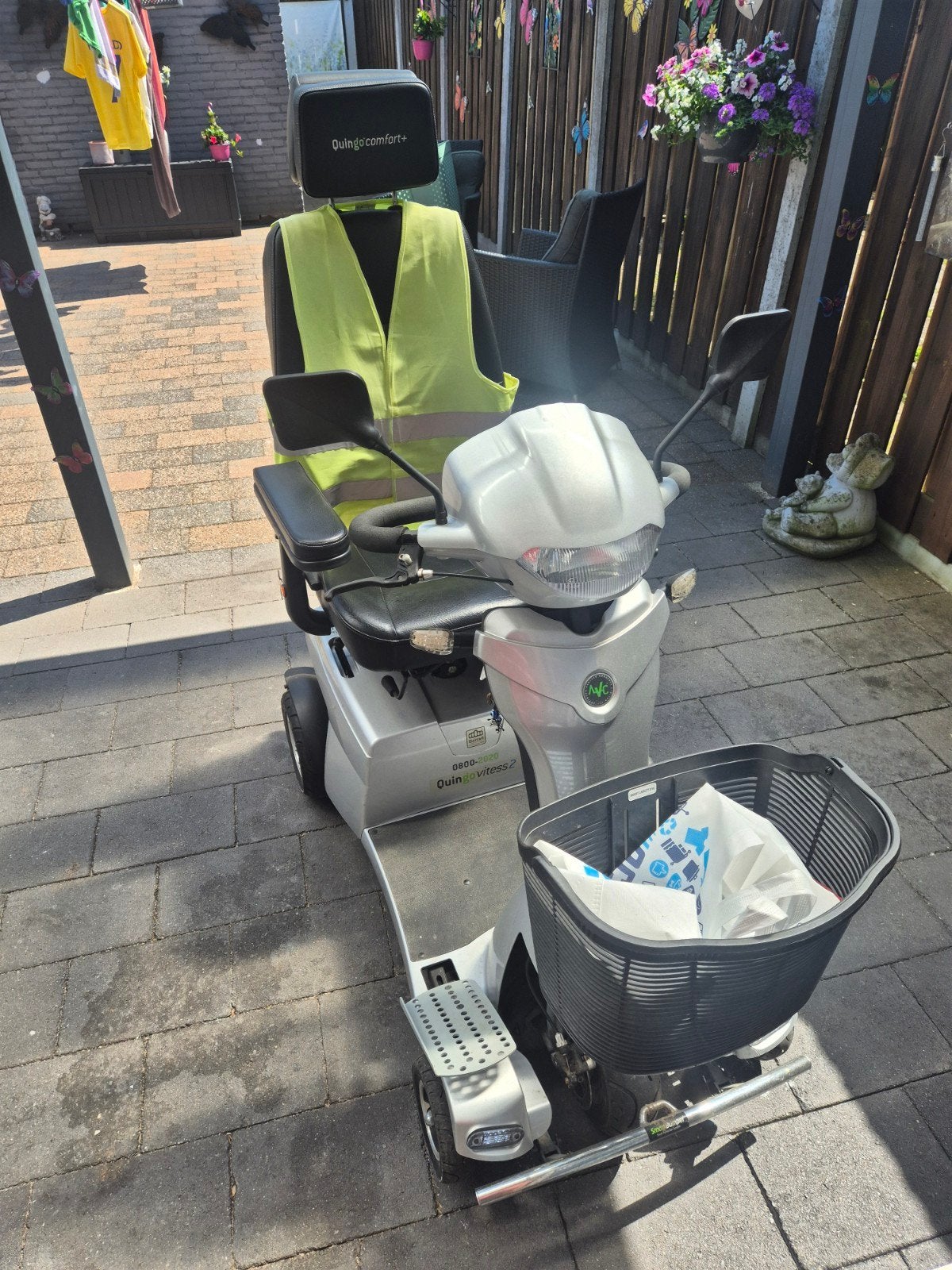 te koop scootmobiel quingo vitess 2, Ophalen