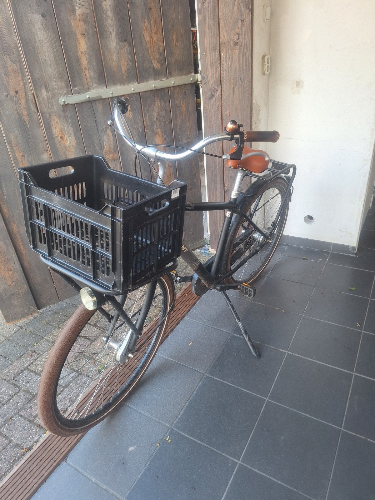 Giant Triple X herenfiets met 3 versnellingen, Fietsen en Brommers, Fietsen | Heren | Herenfietsen, Terugtraprem, Gebruikt, Versnellingen