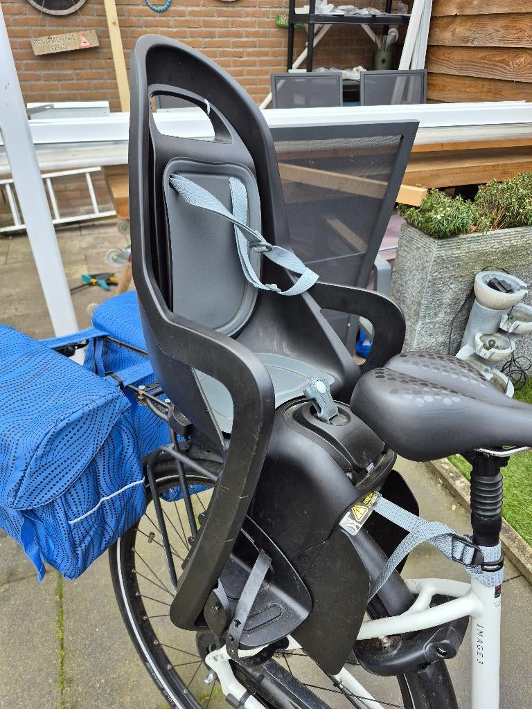 Fiets stoel, Ophalen, Achterzitje, 9 t/m 18 kg, Zo goed als nieuw