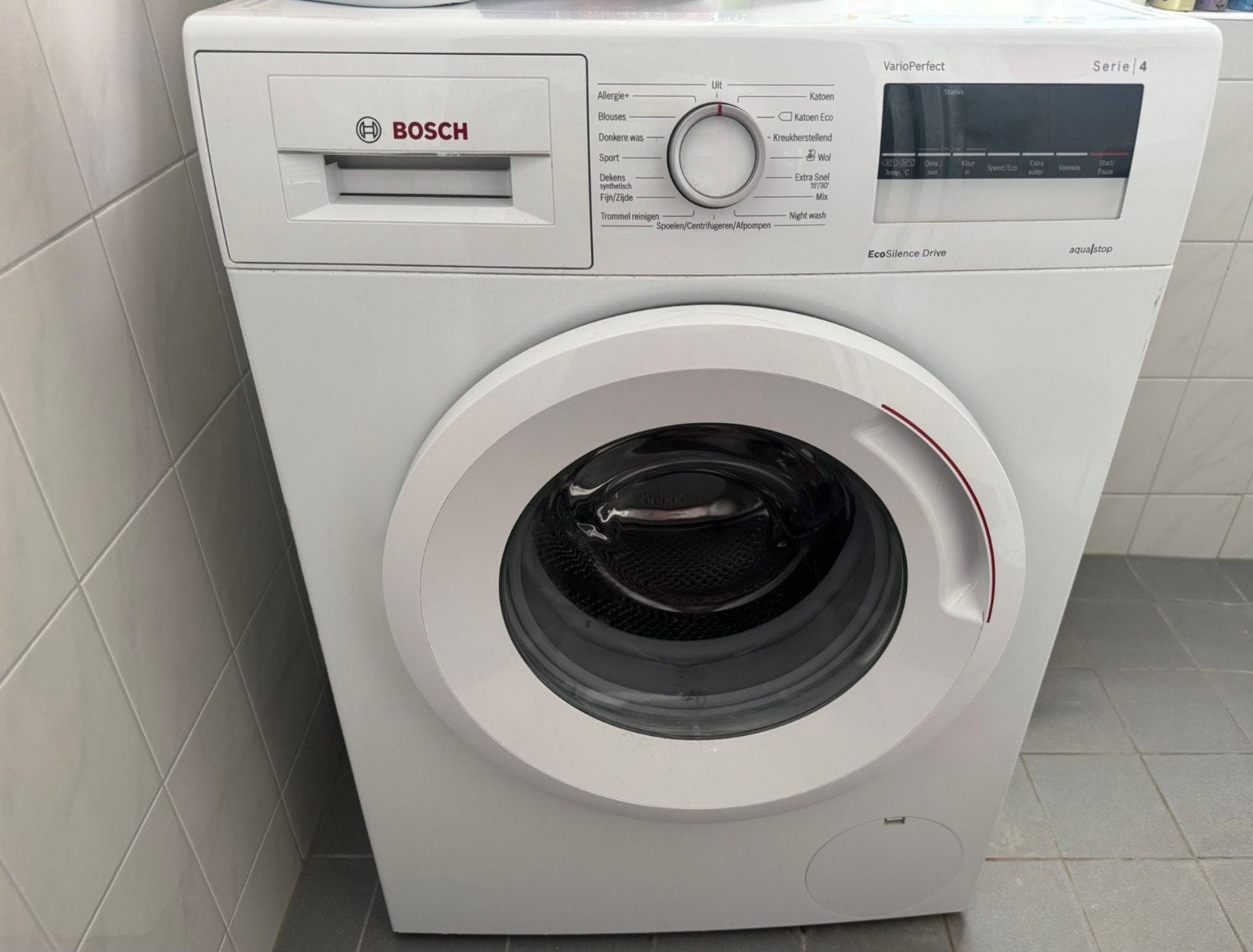 Bosch Serie 4 wasmachine 8 kg – 1400 toeren – EcoSilence Dri, 6 tot 8 kg, Ophalen of Verzenden, 1200 tot 1600 toeren, 85 tot 90 cm