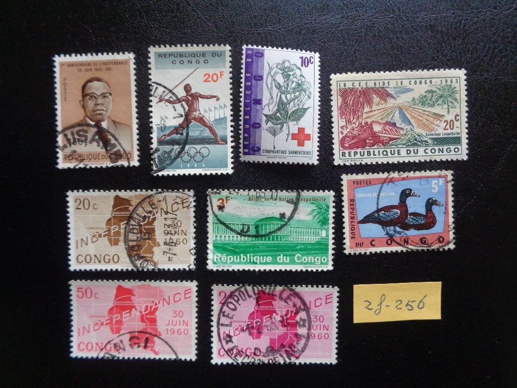 congo - diverse (zf-256), Ophalen of Verzenden, Overige landen, Gestempeld
