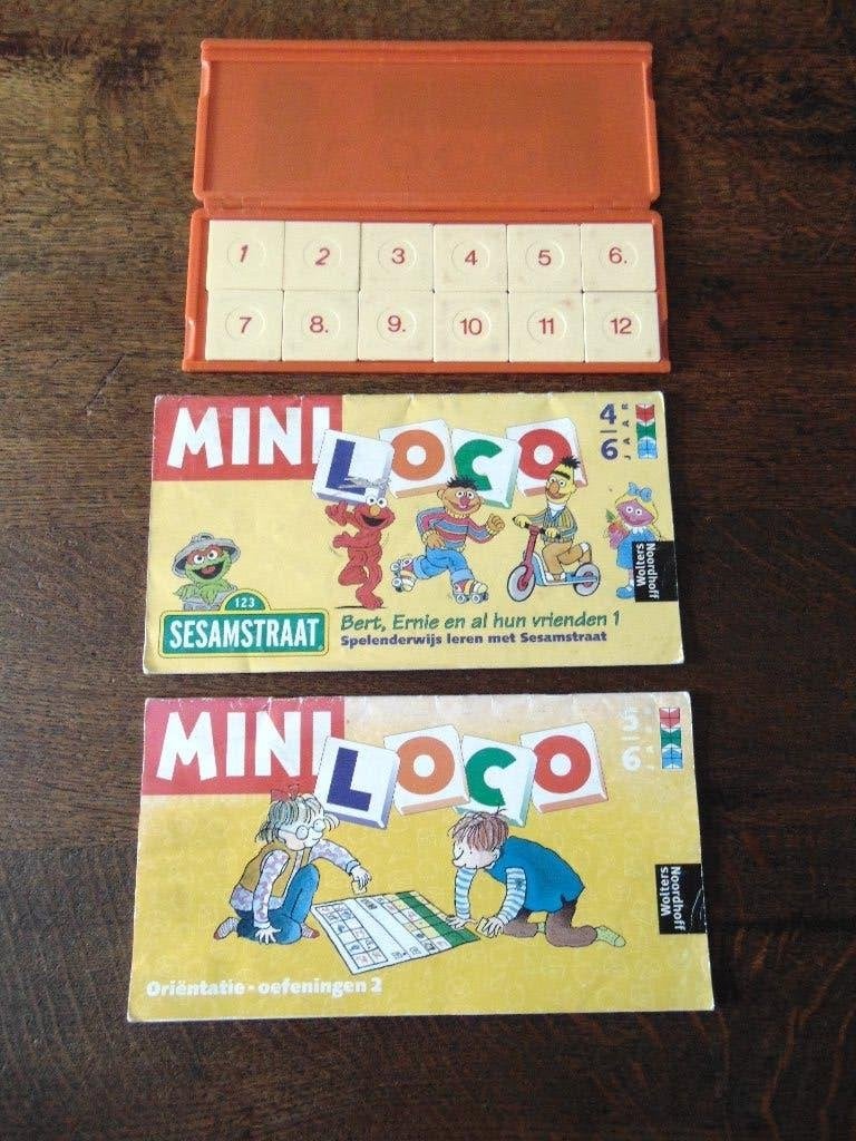 Mini Loco met Doosje en Twee Boekjes, Ophalen of Verzenden, Zo goed als nieuw, Puzzelen