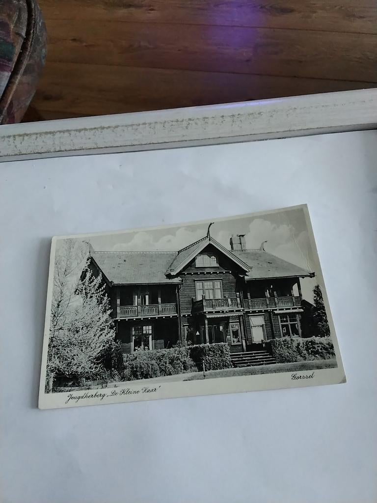 GORSSEL. 1937. JEUGDHERBERG  "DE KLEINE HAAR", Ophalen of Verzenden, 1920 tot 1940, Zuid-Holland