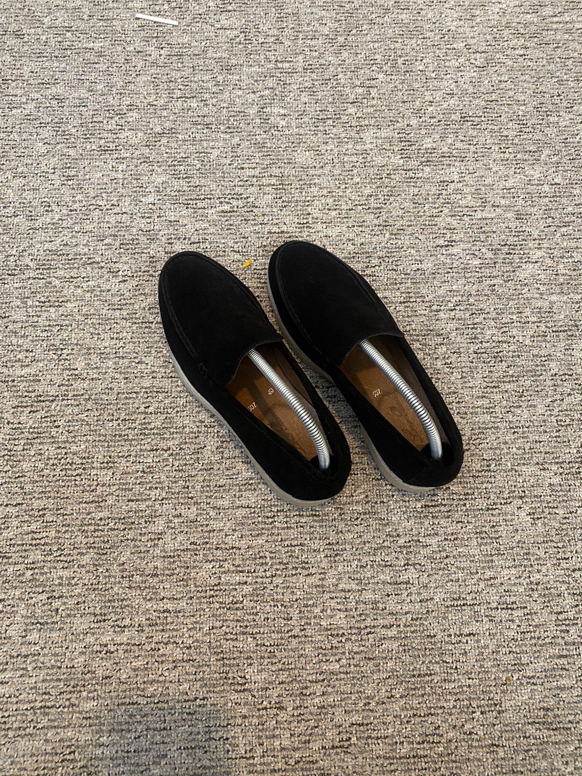 Loro Piana instappers/loafers - Zwart suède - Maat 40, Kleding | Heren, Loafers, Zwart, Nieuw, Ophalen of Verzenden