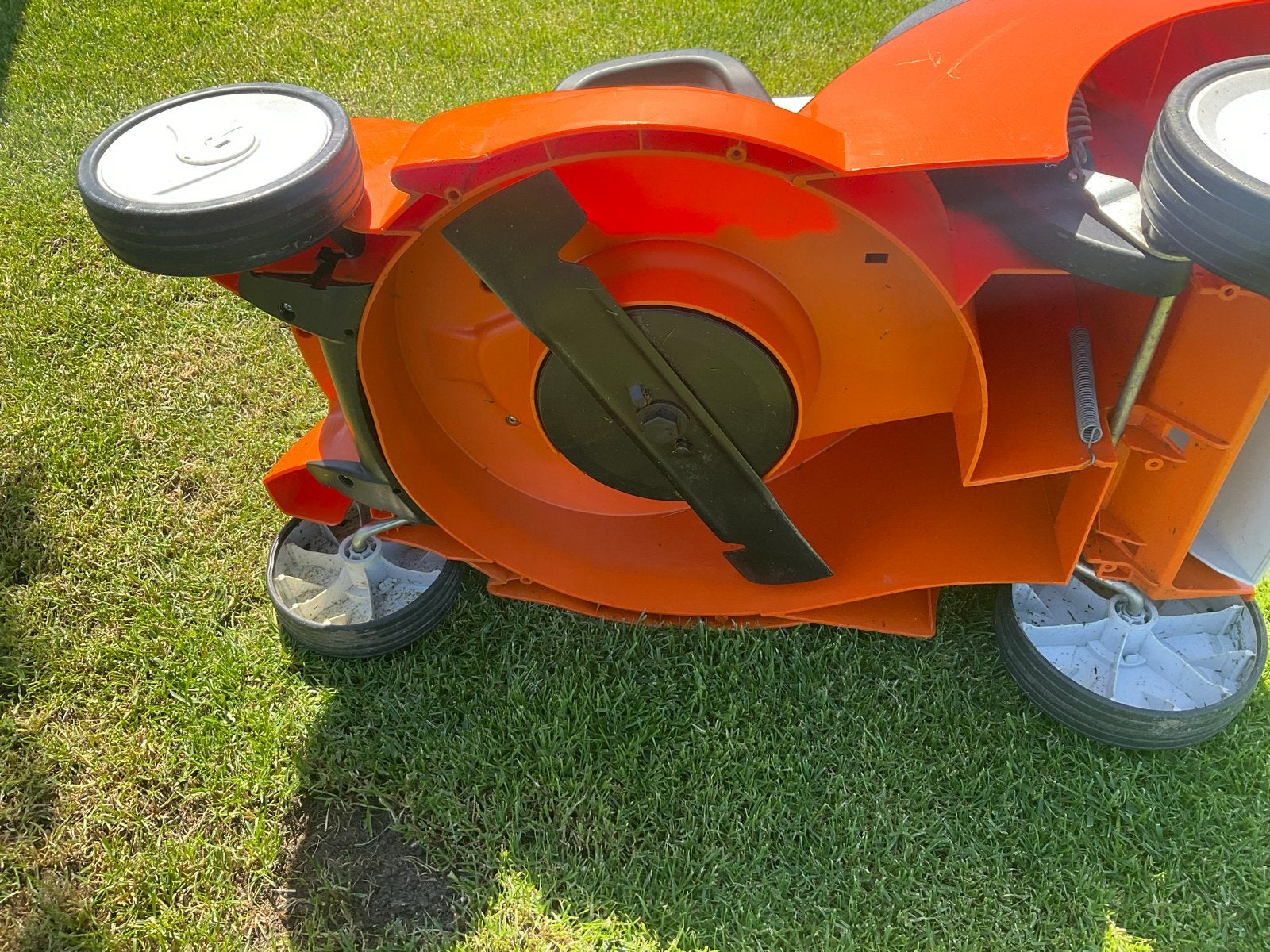 STIHL RMA 239 C Accu Grasmaaier (zonder accu/lader) 1, Ophalen, Cirkelmaaier, Accu-grasmaaier, Zo goed als nieuw