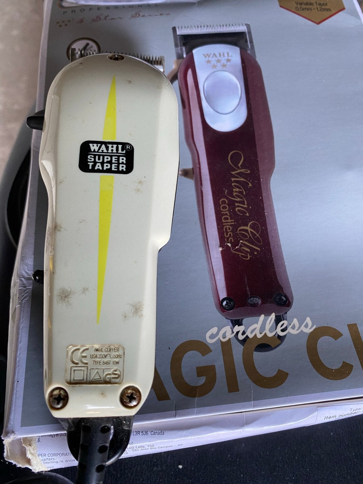 Wahl Super Taper, Ophalen of Verzenden, Gebruikt, Tondeuse