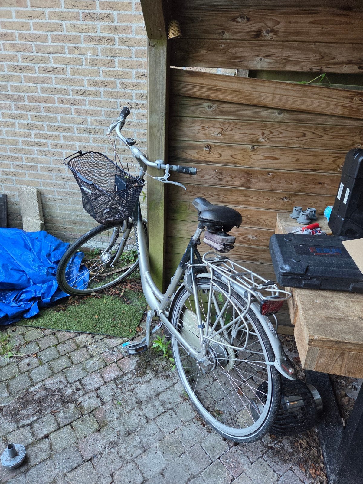 Batavus fiets met lage instap en versnellingen, Velgrem, Batavus, Versnellingen, Ophalen of Verzenden